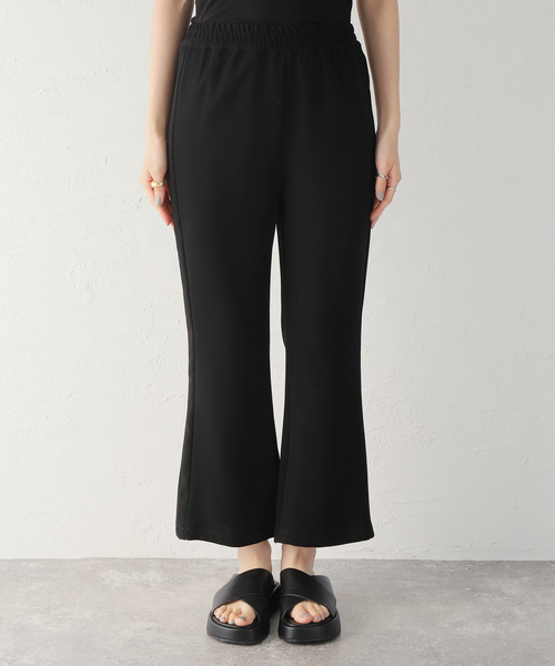 JOURNAL STANDARD（ジャーナルスタンダード）の「ツイルダブルクロスイージーフレアパンツ（その他パンツ・レディース・ブラック/グリーン・38/36）」の19枚目の写真