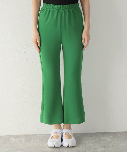 JOURNAL STANDARD（ジャーナルスタンダード）の「ツイルダブルクロスイージーフレアパンツ（その他パンツ・レディース・ブラック/グリーン・38/36）」の21枚目の写真