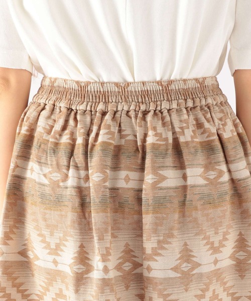 PENDLETON(ペンドルトン)の「【PENDLETON(ペンドルトン)】別注ティアードスカート(スカート・レディース・ライトベージュ・MEDIUM/LARGE)」の4枚目の写真