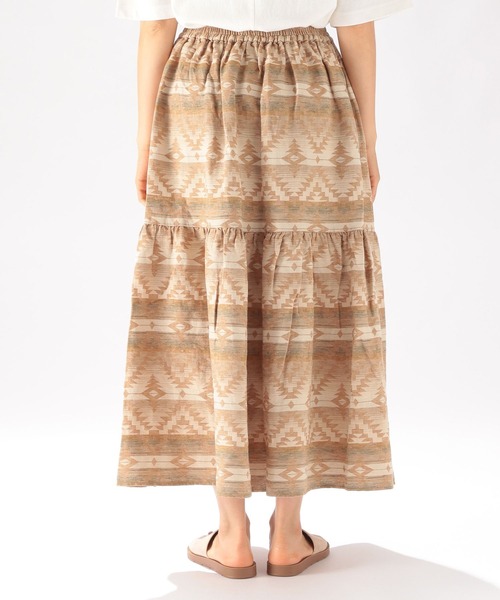 PENDLETON(ペンドルトン)の「【PENDLETON(ペンドルトン)】別注ティアードスカート(スカート・レディース・ライトベージュ・MEDIUM/LARGE)」の8枚目の写真
