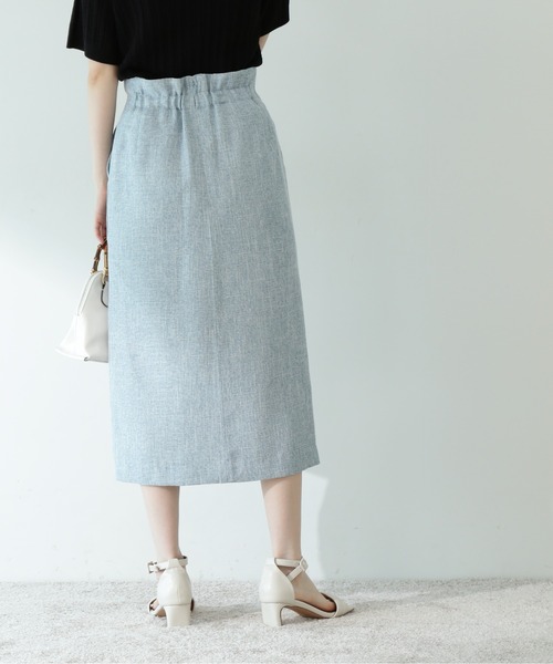 N.(N. Natural Beauty Basic)(エヌエヌナチュラルビューティーベーシック)の「【S Size Line】◆ウォッシャブルツイードポケットタイトスカート(スカート・レディース・ベージュ/ブルー/イエロー・SMALL/MEDIUM)」の15枚目の写真