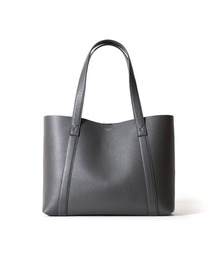 ペッレモルビダ　トートバッグ　レザー　グレー　A4可　肩掛け ペッレモルビダ トートバッグ レザー グレー A4可 肩掛け - メルカリ
