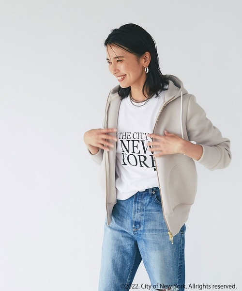 GOOD ROCK SPEED(グッドロックスピード)の「GOOD ROCK SPEED/NEW YORK L/S Tシャツ(Tシャツ/カットソー・レディース・ホワイト/ネイビー/ピンク・FREE)」の11枚目の写真