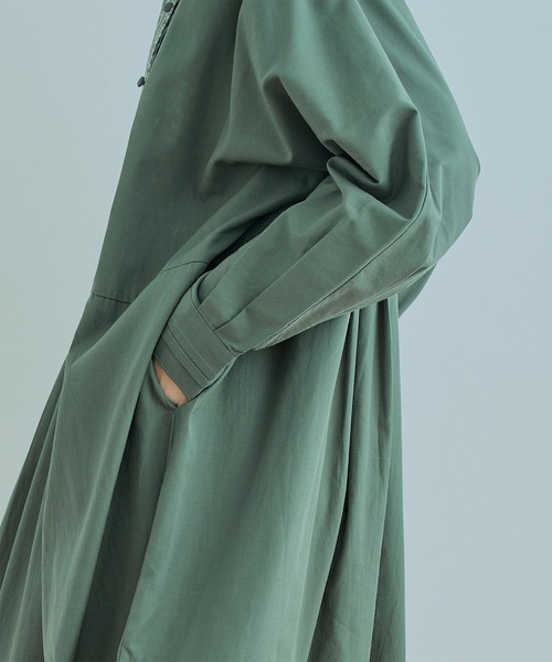 Kelen(ケレン)の「「KELEN / ケレン」YERY / EMBROIDERY DESIGN DRESS(ワンピース・レディース・チャコールグレー/ブラック/ライトグリーン・S/M)」の20枚目の写真