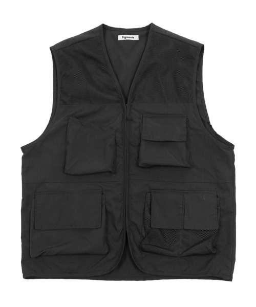 Figments（フィグメンツ）の「フィールドベスト（ベスト・レディース・ホワイト/ブラック・FREE）」の8枚目の写真