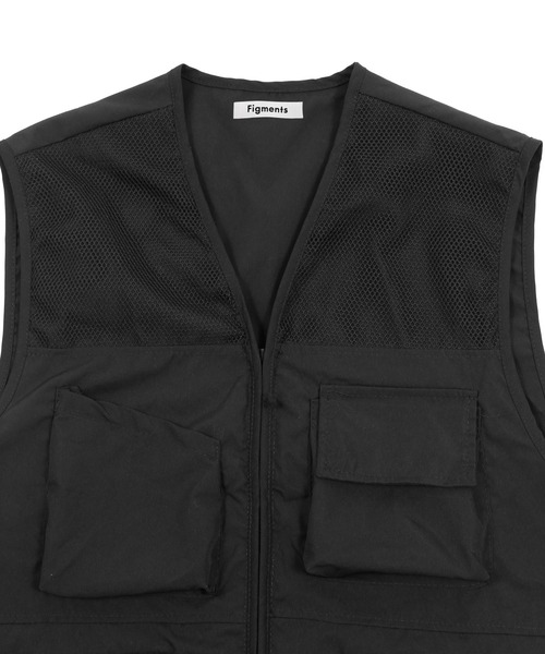 Figments（フィグメンツ）の「フィールドベスト（ベスト・レディース・ホワイト/ブラック・FREE）」の11枚目の写真