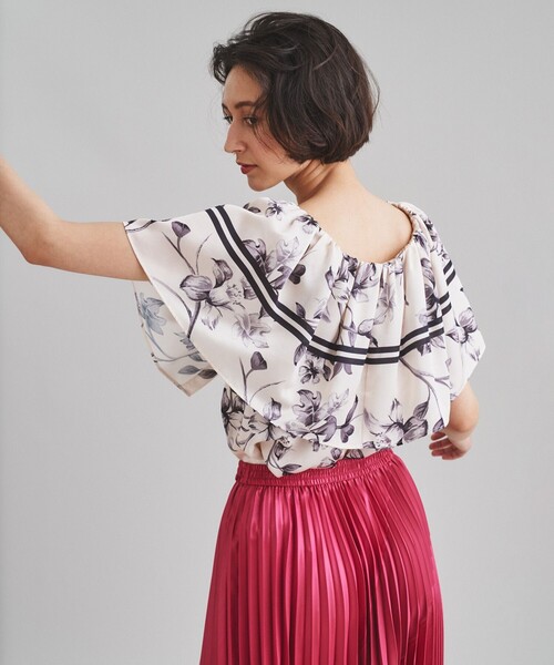 グレースコンチネンタル　フラワーブラウス　ダイアグラム Diagram（ダイアグラム） WOMEN シャツ・ブラウス GRACE CONTINENTAL