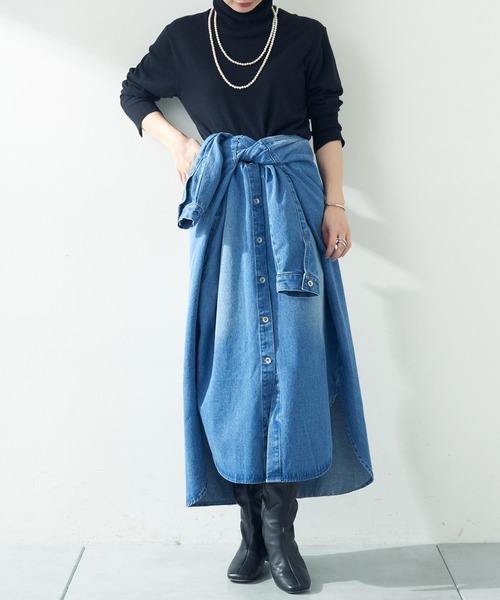 COLLAGE GALLARDAGALANTE Tシャツワンピース ライム ワンピース