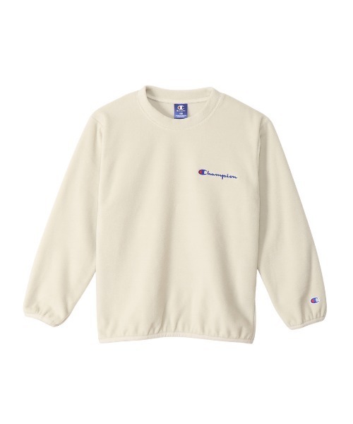 Champion(チャンピオン)の「Champion/チャンピオン キッズ フリースクルーネックトップス(その他トップス・キッズ・ネイビー/アイボリー/ブラック・120cm/130cm/140cm/150cm/160cm)」の1枚目の写真