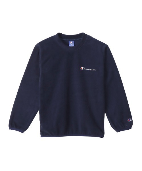 Champion(チャンピオン)の「Champion/チャンピオン キッズ フリースクルーネックトップス(その他トップス・キッズ・ネイビー/アイボリー/ブラック・120cm/130cm/140cm/150cm/160cm)」の3枚目の写真