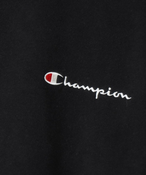 Champion(チャンピオン)の「Champion/チャンピオン キッズ フリースクルーネックトップス(その他トップス・キッズ・ネイビー/アイボリー/ブラック・120cm/130cm/140cm/150cm/160cm)」の4枚目の写真