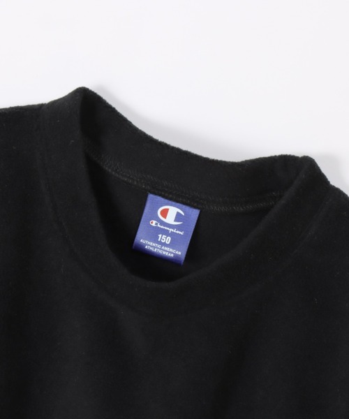 Champion(チャンピオン)の「Champion/チャンピオン キッズ フリースクルーネックトップス(その他トップス・キッズ・ネイビー/アイボリー/ブラック・120cm/130cm/140cm/150cm/160cm)」の6枚目の写真