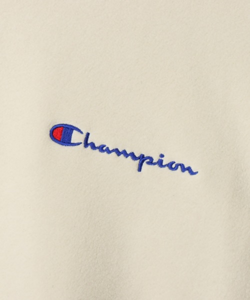 Champion(チャンピオン)の「Champion/チャンピオン キッズ フリースクルーネックトップス(その他トップス・キッズ・ネイビー/アイボリー/ブラック・120cm/130cm/140cm/150cm/160cm)」の7枚目の写真