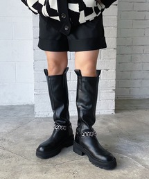 PAGEBOY | チェーンロングブーツ(ブーツ)