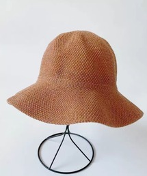 カゴ編みバケットハット