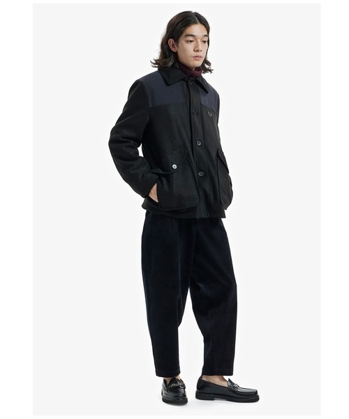 ステンカラーコート DONKEY JACKET FRED PERRY Fred Perry Donkey Jacket - FRED PERRY Donkey Coat WEAR