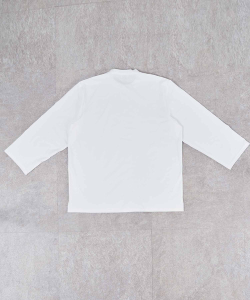 NIDO（ニド）の「if×NIDO フレアスリーブロンT（Tシャツ/カットソー・メンズ・ホワイト/ブラック・LARGE/MEDIUM）」の11枚目の写真