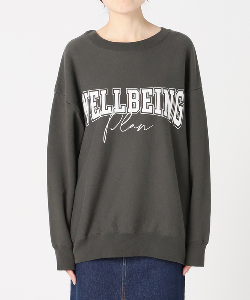 Spick & Span（スピックアンドスパン）の「アカデミーロゴBIGスウェット（スウェット・レディース・ライトグレー/ブラウン/スミクロ・FREE）」の21枚目の写真