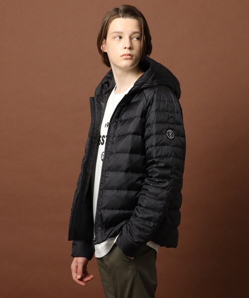 ダウンジャケット ダウン 「3WAY/撥水素材/インナー付/Safari12月号