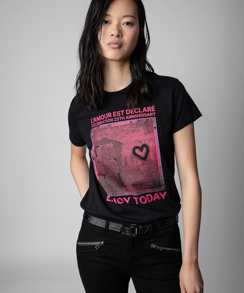 新品 未使用 ZADIG&amp;VOLTAIRE ザディグエヴォルテール Tシャツ M ZADIG & VOLTAIRE(ザディグ エ ヴォルテール) Tシャツ・カットソー