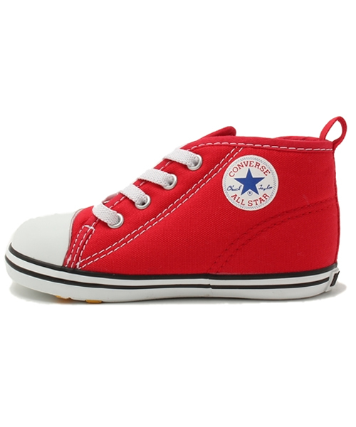 CONVERSE（コンバース）の「ベビー キッズ コンバース オールスター CONVERSE BABY ALL STAR RZ（スニーカー・キッズ・オフホワイト/レッド/ブラック・13.5㎝/15cm/14cm/14.5㎝/12cm/13cm/12.5cm）」の7枚目の写真