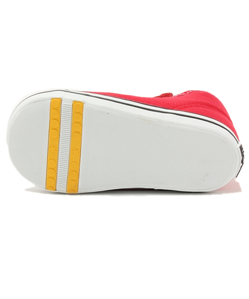 CONVERSE（コンバース）の「ベビー キッズ コンバース オールスター CONVERSE BABY ALL STAR RZ（スニーカー・キッズ・オフホワイト/レッド/ブラック・13.5㎝/15cm/14cm/14.5㎝/12cm/13cm/12.5cm）」の8枚目の写真