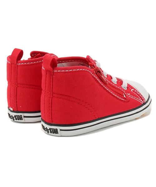 CONVERSE（コンバース）の「ベビー キッズ コンバース オールスター CONVERSE BABY ALL STAR RZ（スニーカー・キッズ・オフホワイト/レッド/ブラック・13.5㎝/15cm/14cm/14.5㎝/12cm/13cm/12.5cm）」の9枚目の写真