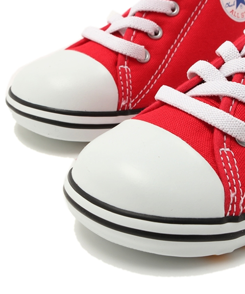 CONVERSE（コンバース）の「ベビー キッズ コンバース オールスター CONVERSE BABY ALL STAR RZ（スニーカー・キッズ・オフホワイト/レッド/ブラック・13.5㎝/15cm/14cm/14.5㎝/12cm/13cm/12.5cm）」の10枚目の写真