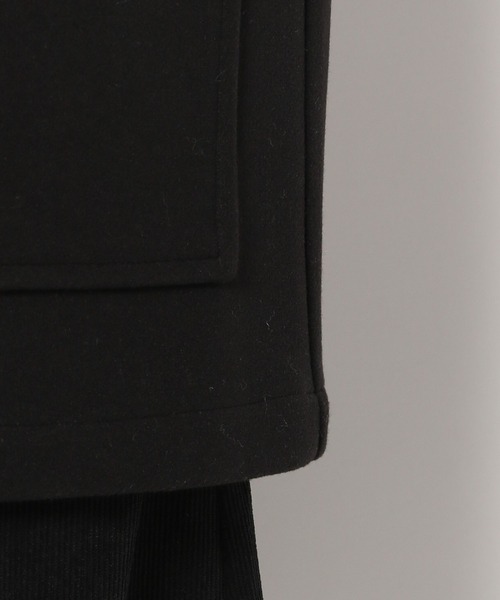 PAGEBOY（ページボーイ）の「ウーリーテックワークコート（ダウンジャケット/コート・レディース・オフホワイト/ブラック・FREE）」の15枚目の写真