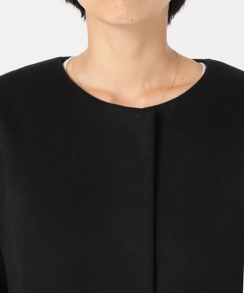 ジャーナルスタンダード relume LANA WOOL140クルーネックコート LANA WOOL SUPER140クルーネックコート | ジャーナルスタンダード