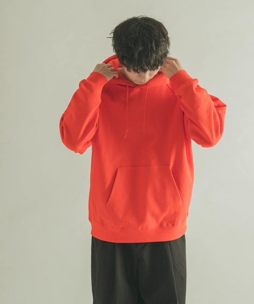 FORK&SPOON（フォークアンドスプーン）の「FORK&SPOON　OE裏毛スウェットフーディー（パーカー・メンズ・ホワイト/ネイビー/オレンジ・4/5）」の20枚目の写真