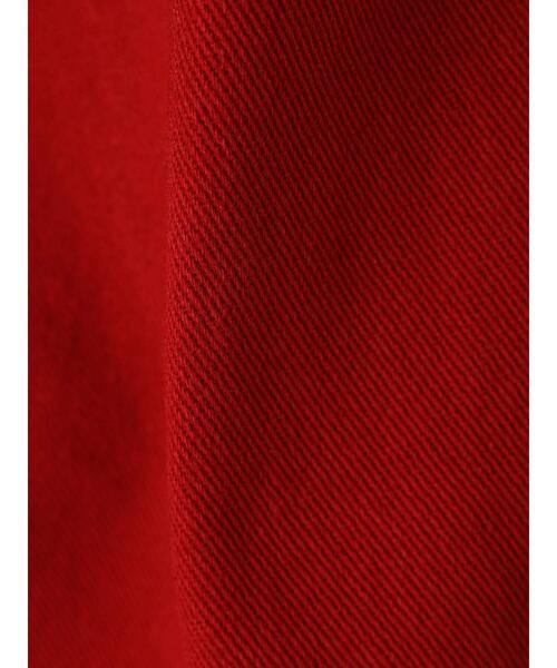 CRAFT STANDARD BOUTIQUE（クラフトスタンダードブティック）の「ツイルタックパンツ　＊（スラックス・レディース・バーガンディー/グリーン/モカ/マスタード/ブラック・FREE）」の9枚目の写真