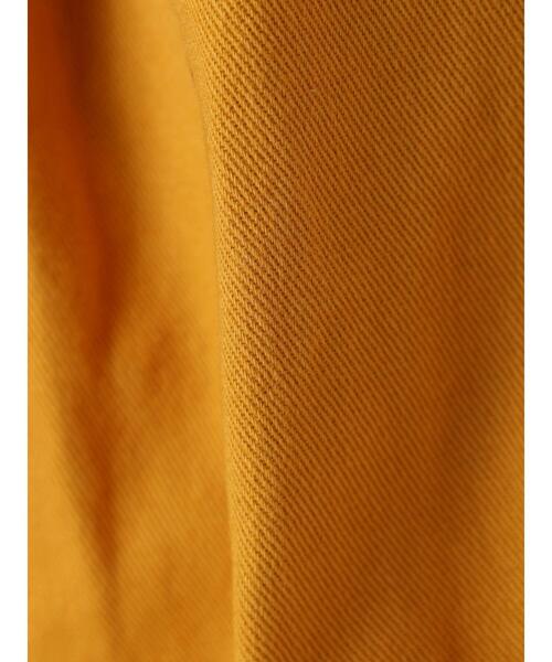 CRAFT STANDARD BOUTIQUE（クラフトスタンダードブティック）の「ツイルタックパンツ　＊（スラックス・レディース・バーガンディー/グリーン/モカ/マスタード/ブラック・FREE）」の6枚目の写真