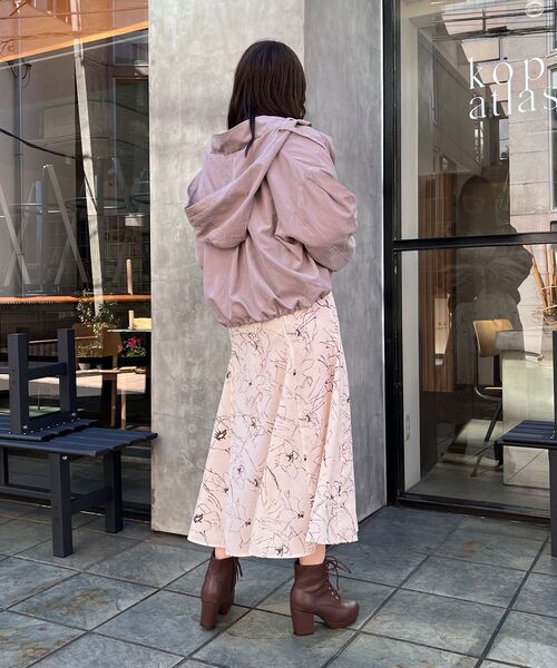 MAJESTIC LEGON(マジェスティックレゴン)の「マルチwayショートマンパ(その他アウター・レディース・ブラック/グレー/アイボリー・SMALL/MEDIUM)」の6枚目の写真