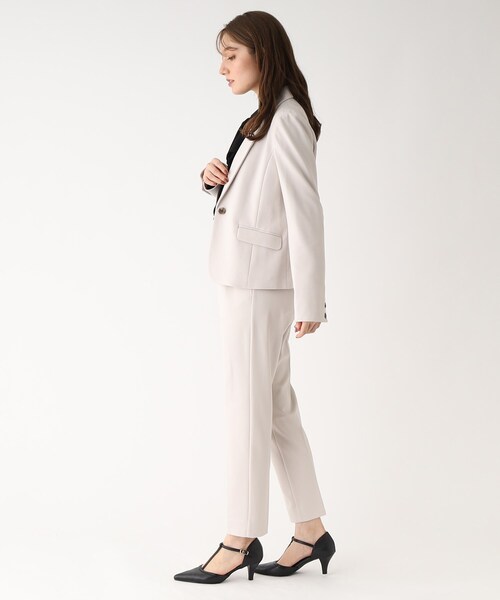index(インデックス)の「セットアップ対応 DELEGANT ポンチテーパードパンツ【WEB限定アイテム/洗濯機洗い可】(その他パンツ・レディース・チャコールグレー/ブラック/ブラック系/ネイビー/ライトグレー・40/38/36/42)」の17枚目の写真