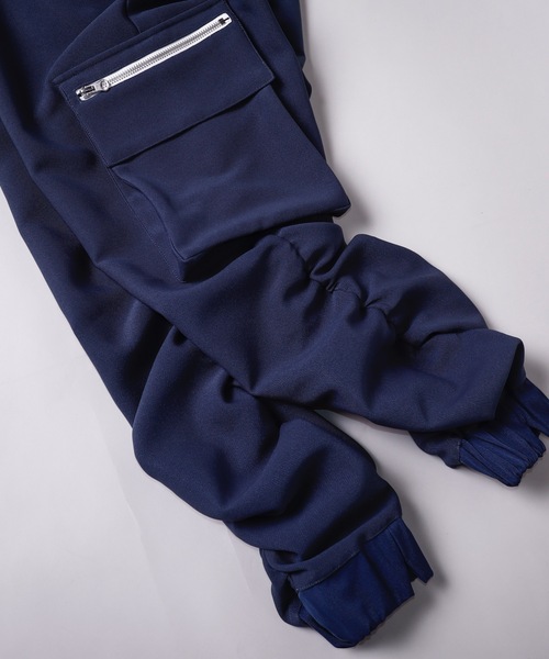 rovtski(ロフトスキー)の「SHARE ROOMSRIB ROOM PANT/シェアルーム リブルームパンツ(カーゴパンツ・レディース・ネイビー/ブルー・FREE)」の16枚目の写真