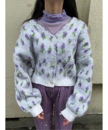 WC | リトルフラワーニットカーディガン(カーディガン/ボレロ)