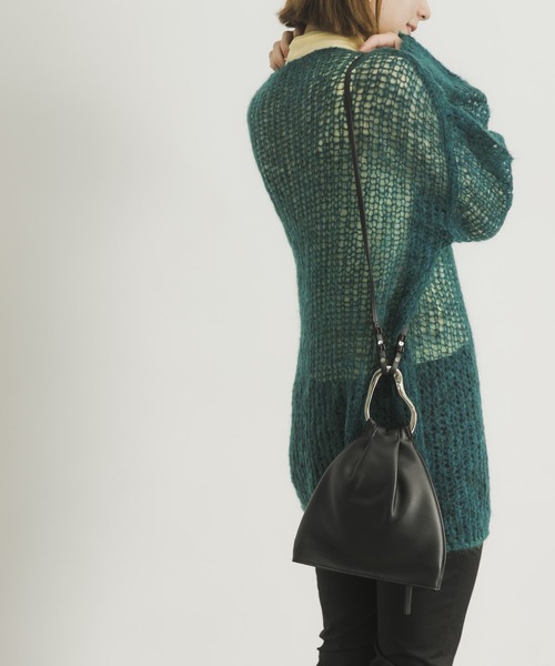 URBAN RESEARCH（アーバンリサーチ）の「LE VERNIS　リングミニショルダーM（ショルダーバッグ・レディース・ブラック/ベージュ/ブルー・-）」の9枚目の写真