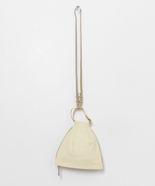 URBAN RESEARCH（アーバンリサーチ）の「LE VERNIS　リングミニショルダーM（ショルダーバッグ・レディース・ブラック/ベージュ/ブルー・-）」の11枚目の写真