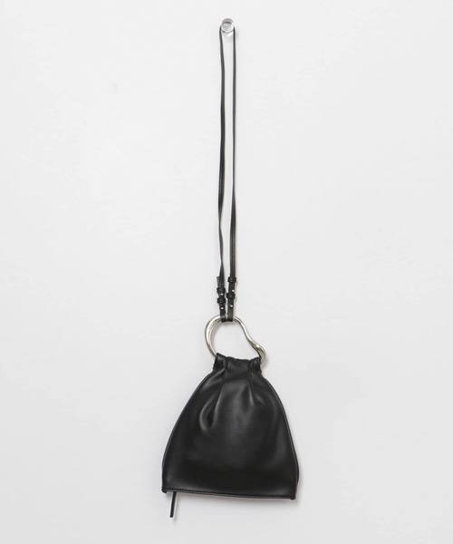 URBAN RESEARCH（アーバンリサーチ）の「LE VERNIS　リングミニショルダーM（ショルダーバッグ・レディース・ブラック/ベージュ/ブルー・-）」の12枚目の写真