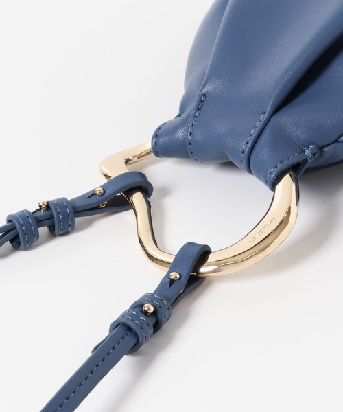 URBAN RESEARCH（アーバンリサーチ）の「LE VERNIS　リングミニショルダーM（ショルダーバッグ・レディース・ブラック/ベージュ/ブルー・-）」の16枚目の写真