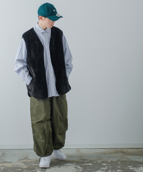improves（インプローブス）の「オーバーサイズ ファーベスト（ベスト・メンズ・ブラック/ブラウン・LARGE/MEDIUM）」の5枚目の写真
