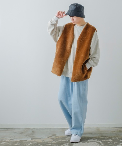 improves（インプローブス）の「オーバーサイズ ファーベスト（ベスト・メンズ・ブラック/ブラウン・LARGE/MEDIUM）」の10枚目の写真