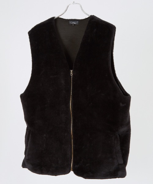 improves（インプローブス）の「オーバーサイズ ファーベスト（ベスト・メンズ・ブラック/ブラウン・LARGE/MEDIUM）」の12枚目の写真