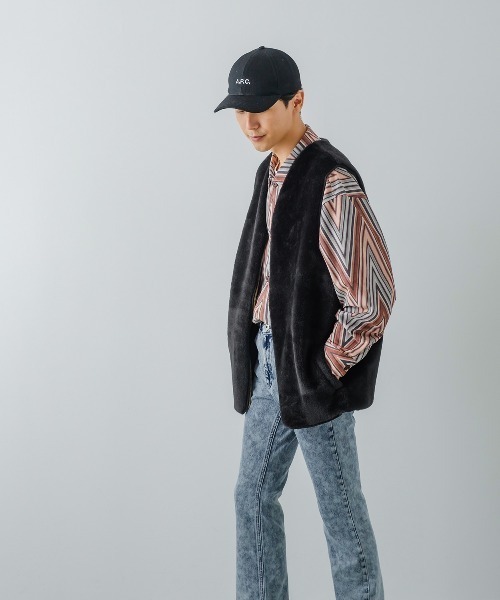 improves（インプローブス）の「オーバーサイズ ファーベスト（ベスト・メンズ・ブラック/ブラウン・LARGE/MEDIUM）」の20枚目の写真