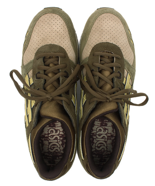 ASICS（アシックス）の「ユニセックス アシックスタイガー ゲルライト3 ASICS TIGER GEL-LYTE 3 TH513L（スニーカー・メンズ・オリーブ・23cm/23.5cm/24cm/24.5cm/26cm/26.5cm/27cm/27.5cm/28cm/28.5cm/29cm）」の4枚目の写真