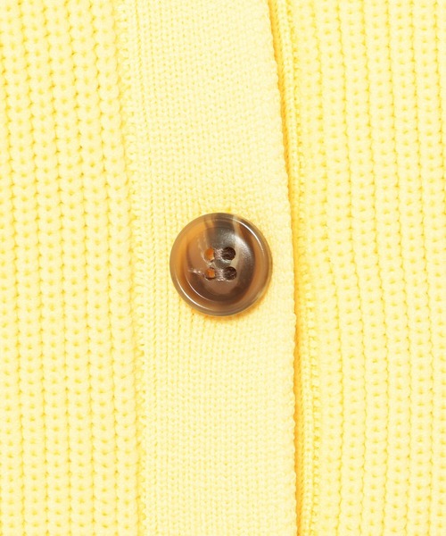 DROIT BELLO（ドロイトベロ）の「DROIT BELLO（ドロイトベロ）リブカーデ（カーディガン/ボレロ・レディース・ベージュ/イエロー・F）」の11枚目の写真
