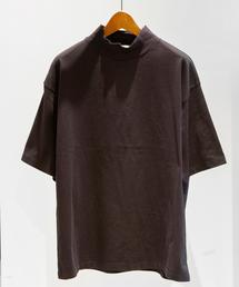 BEAUTY&YOUTH UNITED ARROWS | BY ∴ ワイド ハイネック ハーフスリーブ MADE IN JAPAN カットソー  ◆(Tシャツ/カットソー)