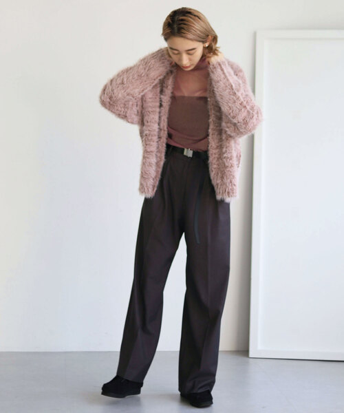 SLOBE citron.（スローブシトロン）の「SLOBE citron.ラメチュールタートル（Tシャツ/カットソー・レディース・ピンク/ブラウン/イエロー・FREE）」の10枚目の写真