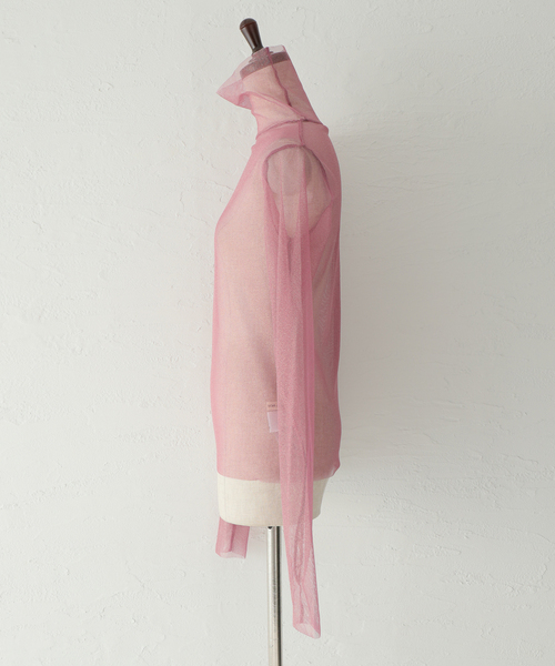 SLOBE citron.（スローブシトロン）の「SLOBE citron.ラメチュールタートル（Tシャツ/カットソー・レディース・ピンク/ブラウン/イエロー・FREE）」の21枚目の写真